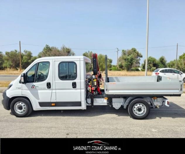 FIAT Ducato 35 2.3 MJT 130CV MAXI CASSONE FISSO E GRU FASSI rif. 24195773 - Foto 9