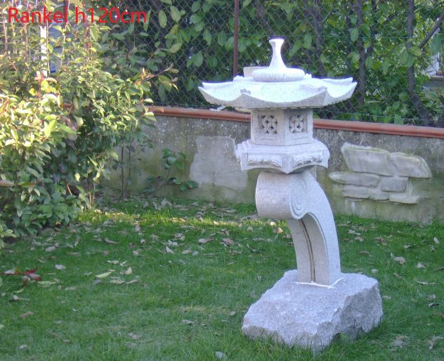 Lanterna Giapponese Rankei in vera pietra - Foto 3