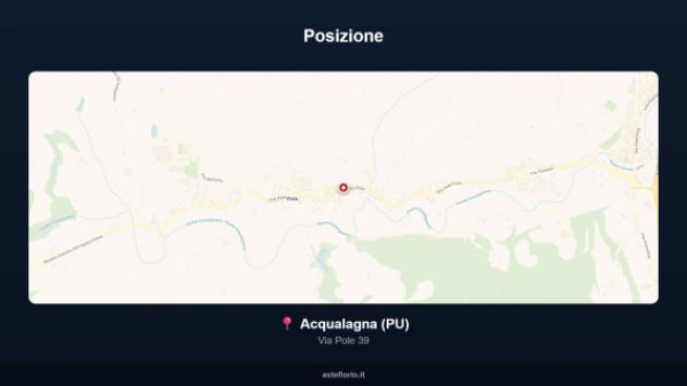 Immobile in asta di 175 m² con più di 5 locali e box auto in vendita a Acqualagna - Foto 3