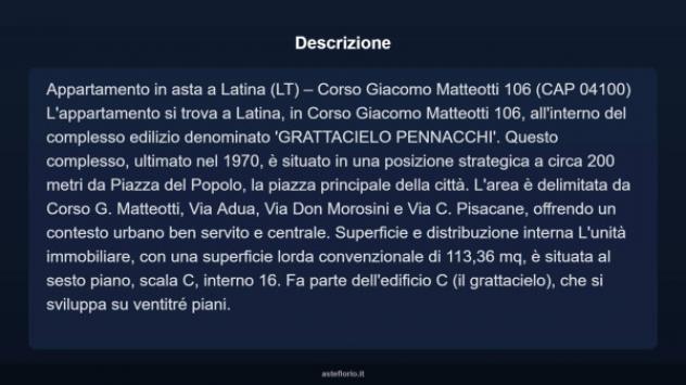Immobile in asta di 113 m² in vendita a Latina - Foto 4