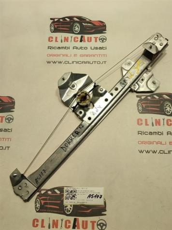 MECCANISMO ALZAVETRO ANT. DX DACIA Dokker 1° Serie 807209071R H4M738 (1217)