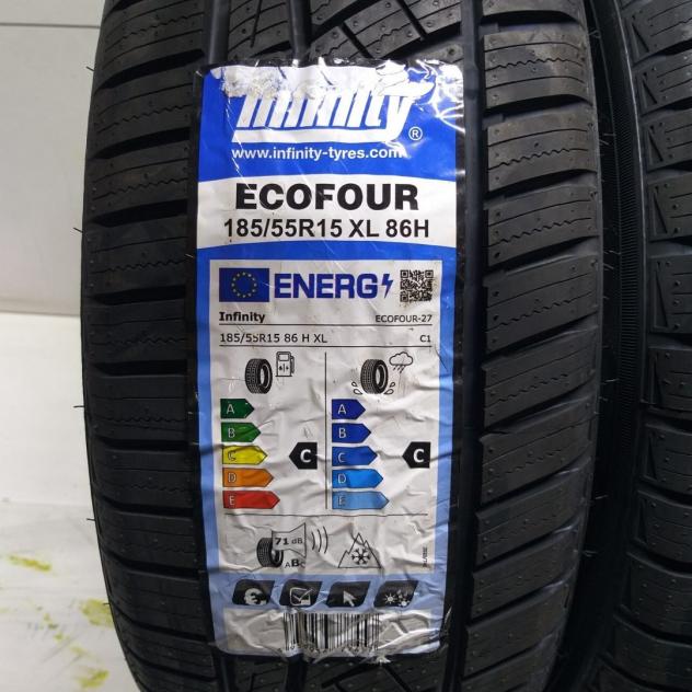 4 GOMME NUOVE 185 55 15 INFINITY - Foto 2