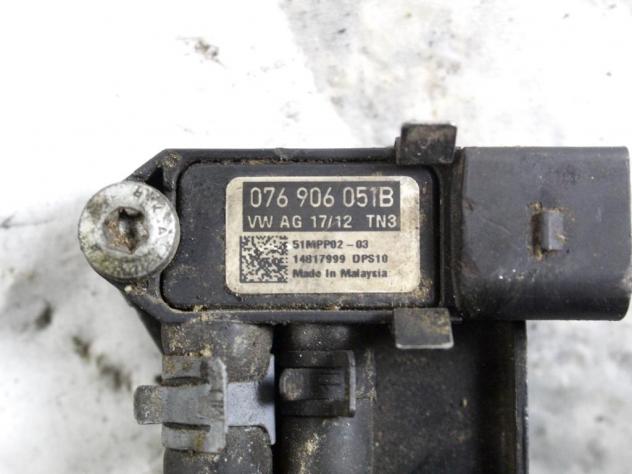 076906051B SENSORE DI PRESSIONE SCARICO AUDI Q3 2.0 D 103 KW 5P (2013) RICAMBIO USATO - Foto 5