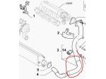 Tubo Intercooler Fiat Bravo 1.6 D 2007 - 2014 51797251
