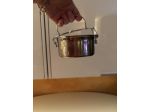 CONTENITORE PORTA PRANZO IN OTTIME CONDIZIONI,IN ACCIAIO INOX 18/8,MADE IN ITALY