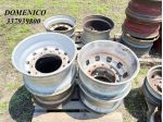 VARI CERCHI IN LERGA E FERRO DIVERSE MISURE PER AUTOCARRI IVECO,SCANIA ECC.
