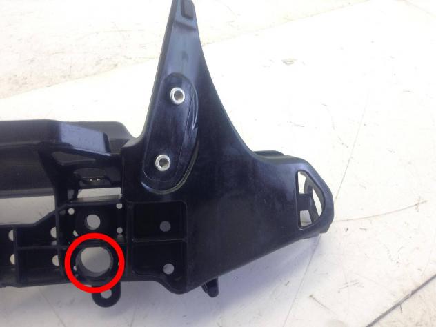 HONDA CBR RR ABS KM0 600 CARENA SUPPORTO STRUMENTAZIONE - ROTTURE 2024 2026 - Foto 3