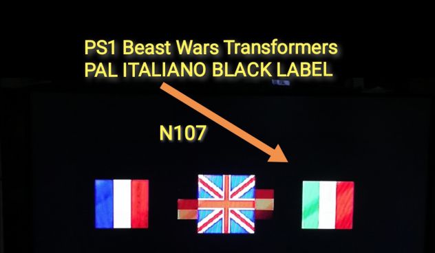 PS1 Beast Wars Transformers PAL ITALIANO BLACK LABEL - Foto 2