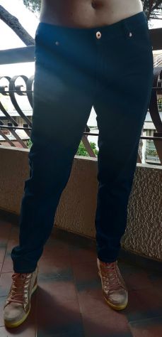 Conbipel pantaloni jeans neri tg 44