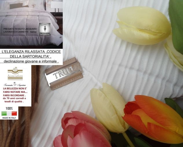 TRUSSARDI ; Spugne , biancheria casa , corredi , ecc. varie offerte . - Foto 9
