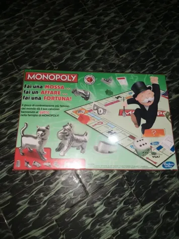 Gioco Monopoly Pedina Gatto nuovo incelofanato - Foto 3