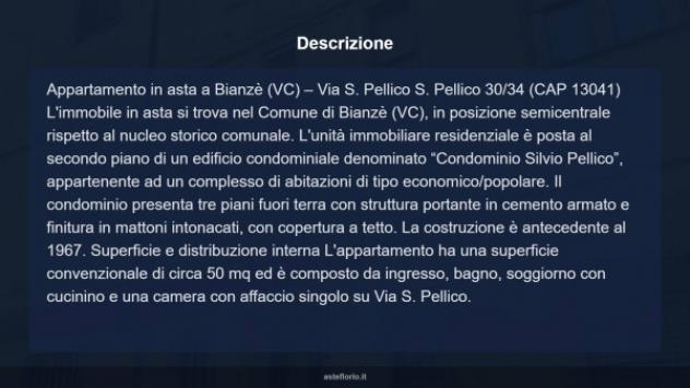 Immobile in asta di 50 m², box auto in vendita a Bianzè - Foto 9