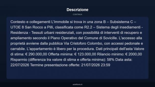 Immobile in asta di 161 m² con più di 5 locali e box auto in vendita a Sovicille - Foto 14