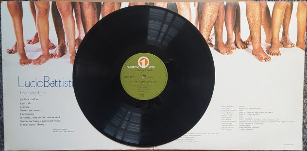 LUCIO BATTISTI -Il Mio Canto Libero- LP 1972 - Foto 2