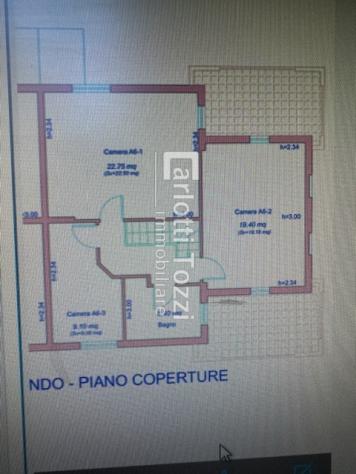 APPARTAMENTO INDIPENDENTE di 4 vani e di 77 mq (GROSSETO) rif. 03668 - Foto 9