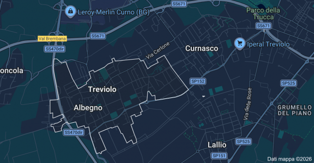 Treviolo bilocale con box auto