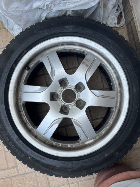 Kit 4 Cerchi in Lega 17" Originali Audi con Gomme Invernali Continental 225/50 R - Foto 8