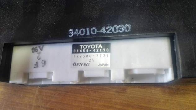 Pannello Comandi / Centralina clima TOYOTA RAV 4 D4D 2005 - Foto 5