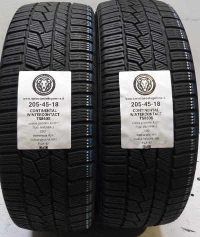2 GOMME 205 45 18 CONTINENTAL A61271