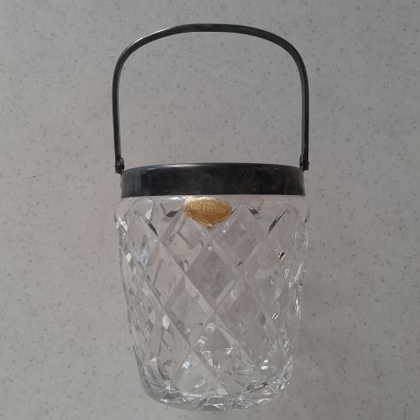 Cestello Porta Ghiaccio più Shaker da Cocktail  in Cristallo molato a mano - Foto 3