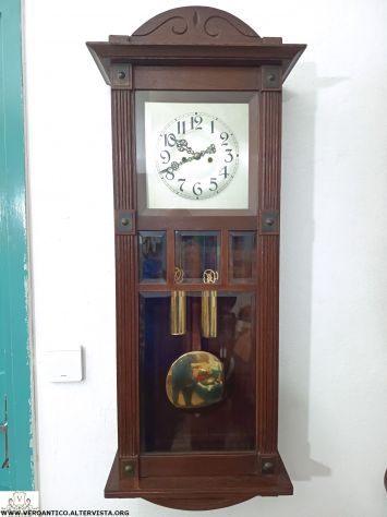 176305 Antico orologio a pendolo Vienna