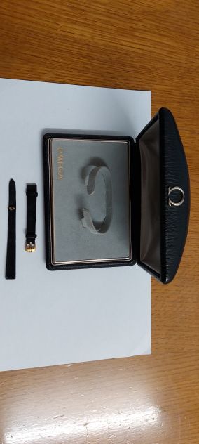 Cinturino e custodia orologio omega vintage anni 60