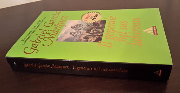 IL GENERALE NEL SUO LABIRINTO, GABRIEL GARCIA MARQUEZ, 1^ Ed. I Miti marzo 2000 - Foto 4