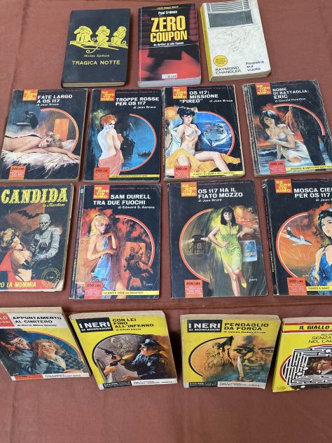 n° 15 libri gialli vintage