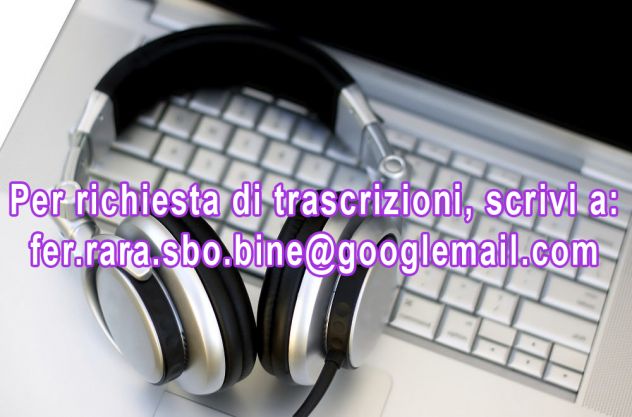 Sbobinature e trascrizioni | Servizi di Scrittura Professionali e Ghostwriting.