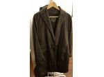 Trench in pelle nera POLLINI