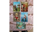 B246 - RARE CARTOLINE CON PERSONAGGI