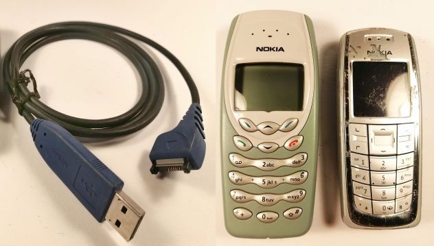 PER RICAMBI NOKIA 312032007210 CAVO DATI ORIGINALE+Nokia 3410,Nokia 3120