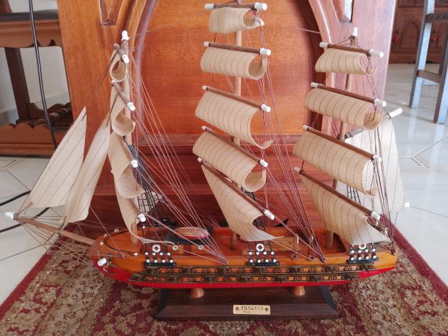 Veliero in legno Fragata Siglo XVII da Collezione - Foto 8
