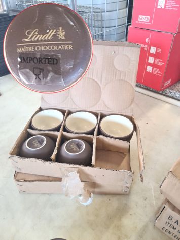 set piattino tazzina per cioccolata calda usato - Foto 6