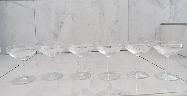 6 bicchieri da champagne