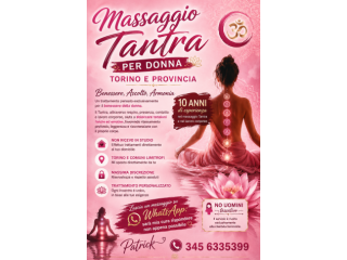 Massaggi - benessere Torino - Massaggiatore Tantra per donna ospitale (Torino e limitrofi) Tel:3456335399