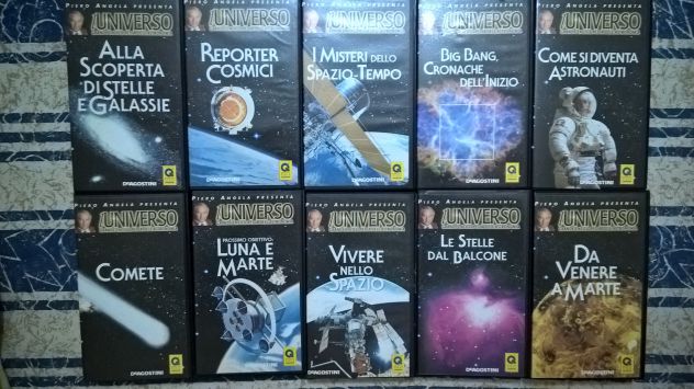 DOCUMENTARI IN VIDEOCASSETTA ORIGINALI : L'UNIVERSO - Foto 2