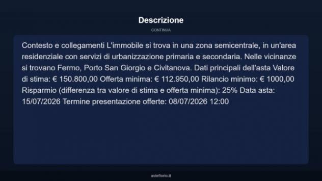 Immobile in asta di 116 m² in vendita a Porto Sant'Elpidio - Foto 15