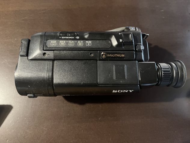 Sony Handycam CCD-TRV13E Video8 XR vintage + batterie + manuale - Foto 10
