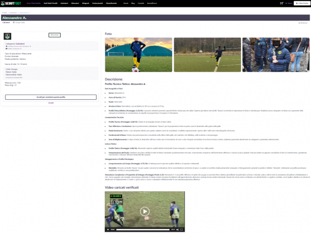 Calciatore e cerchi una squadra? Fai conoscere il tuo talento per lo scouting. - Foto 4