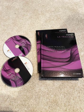 Cofanetto con DVD e CD "La Traviata" G. Verdi - Teatro Alla Scala