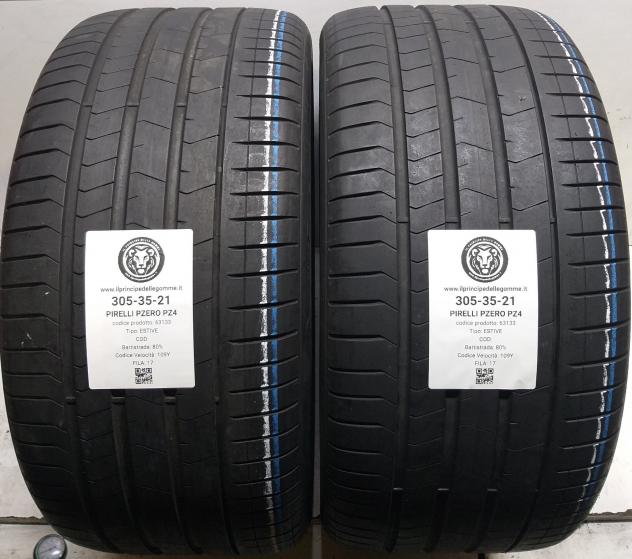 2 GOMME 305 35 21 PIRELLI A63133