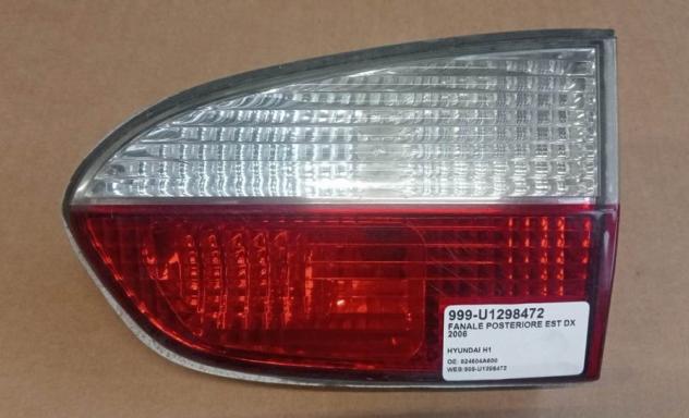 FANALE POSTERIORE INT. DX 999-U1298472 Parti elettriche  Fanaleria  Fanali  Fanale est. post. d HYUNDAI H1