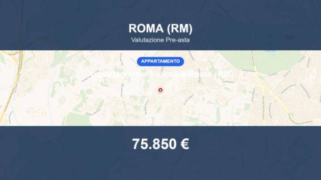Immobile in asta di 63 m² in vendita a Roma