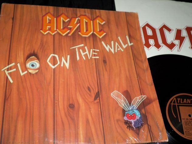 AC/DC - Fly On The Wall - LP / 33 giri + Inner Sleeve 1985 1° St. Italy
