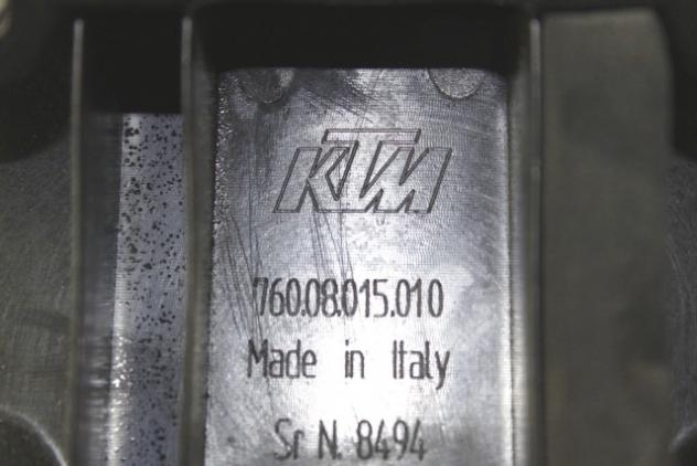 KTM 690 DUKE R 76008015010 PARAFANGO POSTERIORE PORTATARGA 10 - 15 LICENSE PLATE HOLDER COVER - Foto 4