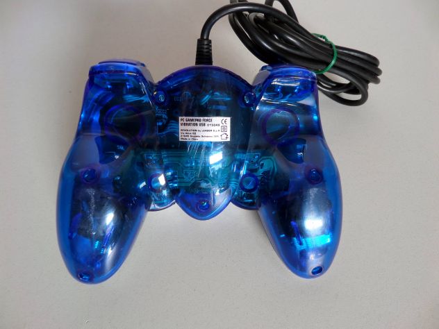 Joypad per PC (stile playstation) con levette + vibrazione, spin. USB - Foto 4