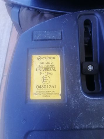 seggiolino cybex pallas da 9 a 36 mesi - Foto 7