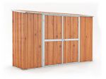 Box in Acciaio Zincato Casetta da Giardino in Lamiera 3.07 x 1.00 m x h1.92 &hellip;