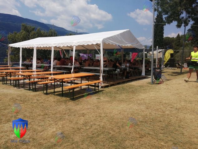 GAZEBO5 X 12 X 2,2/3,1 MT. LA DUE20 LINA PROFESSIONALE - Foto 9